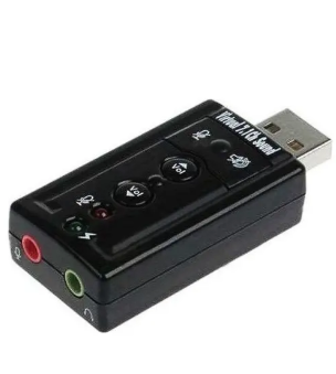 ADAPTADOR USB A SONIDO 7.1 C/VOLUMEN