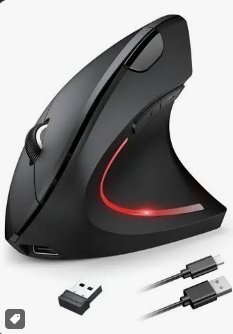 MOUSE YELANDAR RECARGABLE (D5) INALAMBRICO BLUETOOTH ERGONOMICO