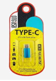 ADAPTADOR OTG USB A TIPO V8 UÑA