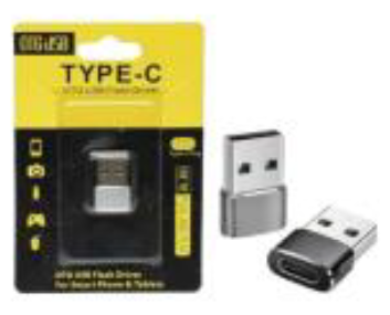 ADAPTADOR OTG TIPO C HEMBRA A USB MACHO