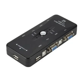 ADAPTADOR KVM SWITCH VGA 4 PUERTOS 1080P 1920X1440