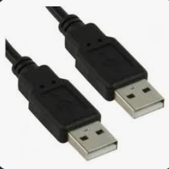CABLE USB 2.0 MACHO MACHO 45CM