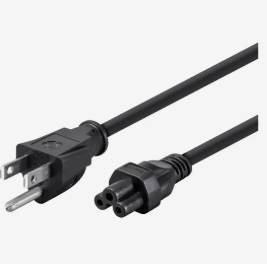 CABLE DE PODER TIPO TREBOL TUBO 1.5Mt