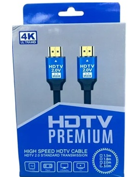 CABLE HDTV 4K 2.0V 3Mts.
