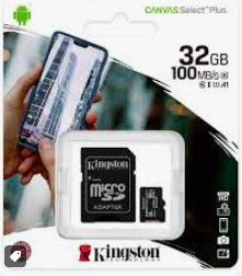 MEMORIA MICRO SD 32GB KINGSTON