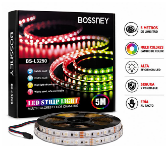 LUCES LED BOSSNEY BS-L3250 5M