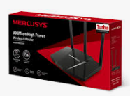 ROUTER MERCUSYS MW330HP ROMPE MUROS WIFI 4 N300 SINGLE BAND (2.4GHZ)