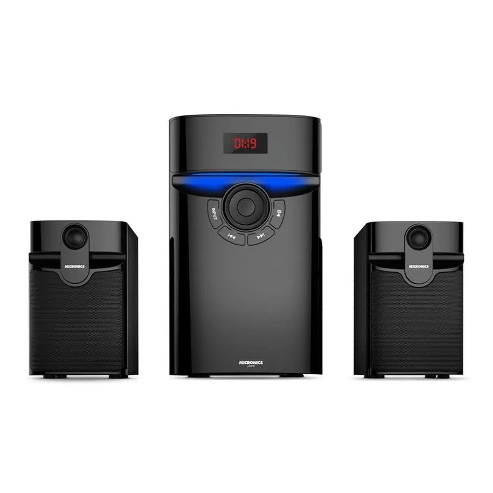 JAZZ MIC S7001BR SISTEMA DE AUDIO LED FM SD+USB MICRONICS