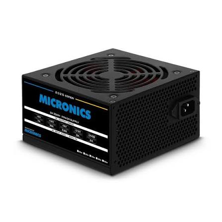 FUENTE DE PODER ATX 250+W 250W LONG CABLES P10+4:53.5CM P8:55-5CM EN CAJA MICRONICS
