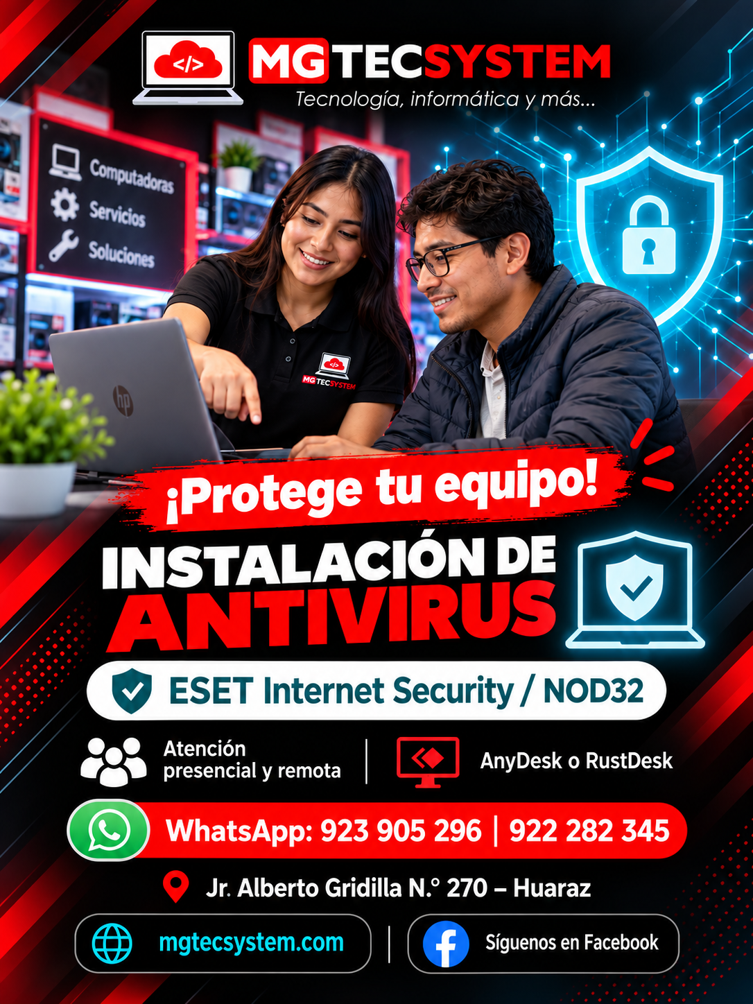 Instalación de antivirus